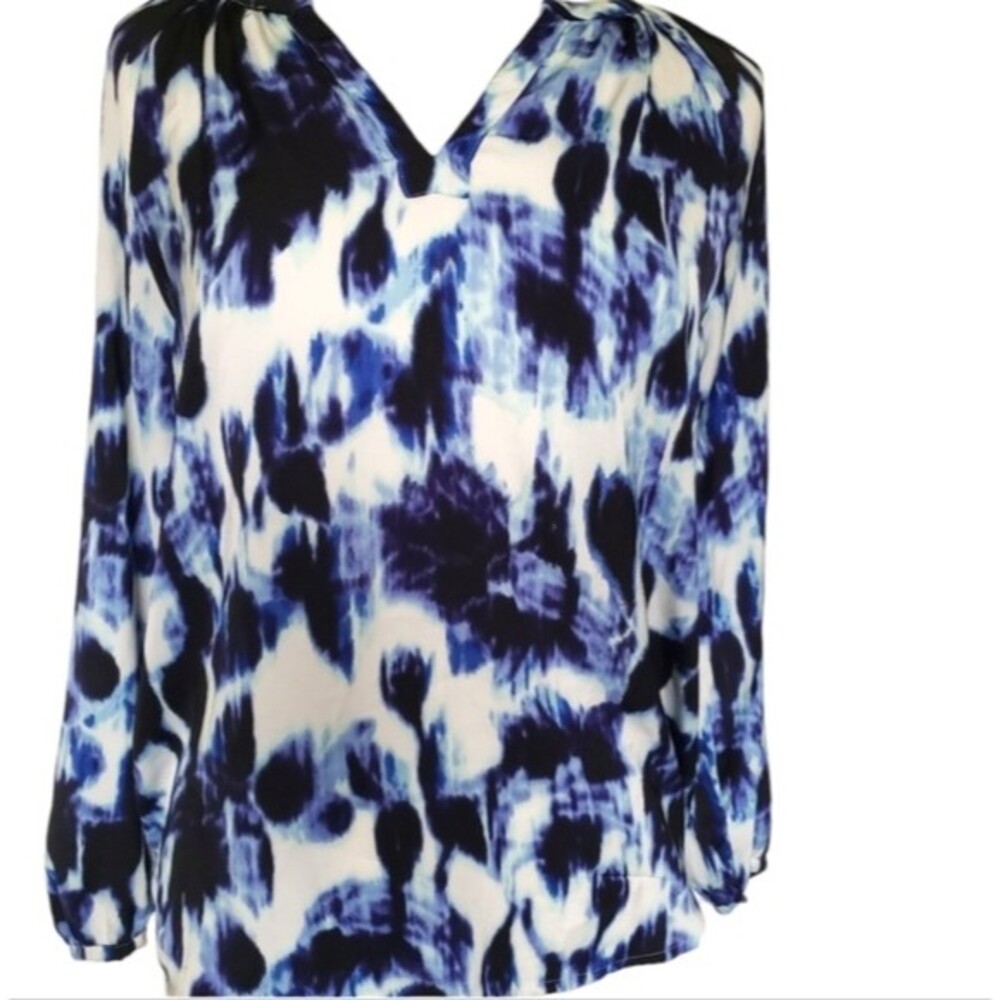 APT.9 Blue&White TieDye Top - PM